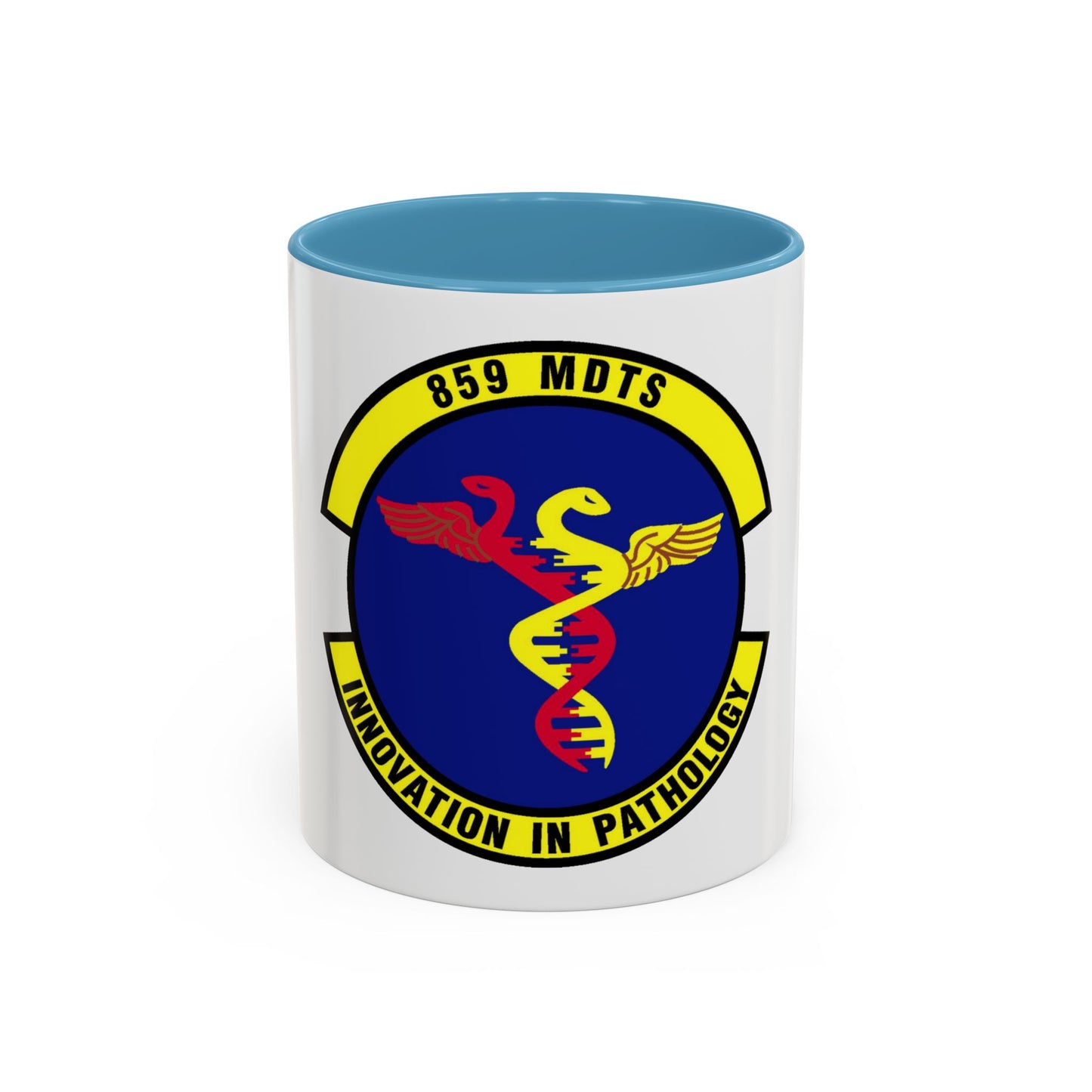 859th Diagnostics and Therapeutics Squadron (U.S. Air Force) Accent Coffee Mug