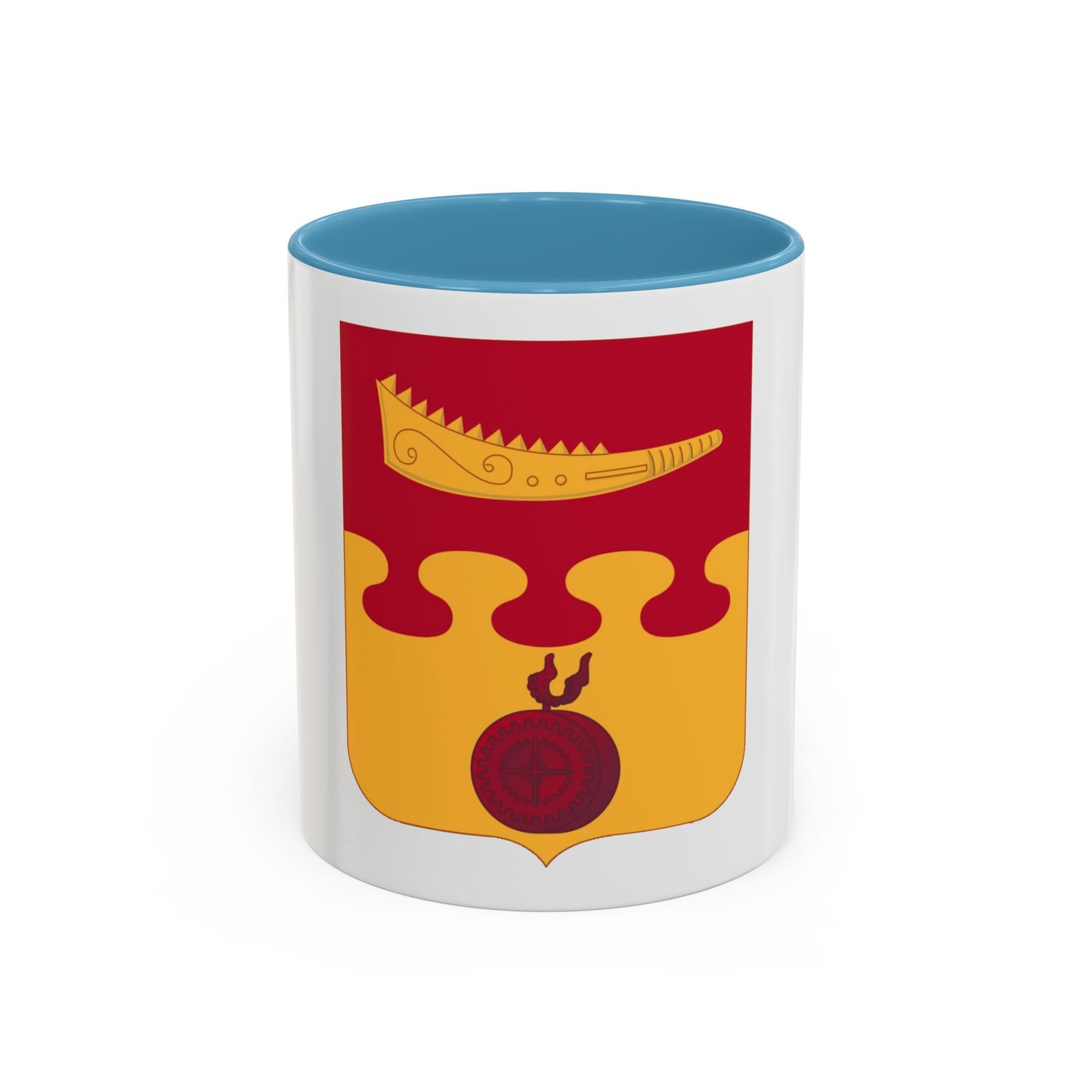675th Airborne Field Artillery Battalion v2 (U.S. Army) Accent Coffee Mug