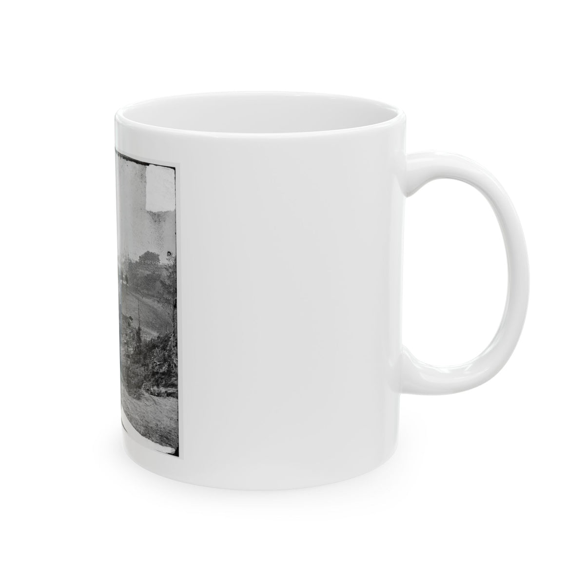 Yorktown, Va. Federal Wagon Park (U.S. Civil War) White Coffee Mug