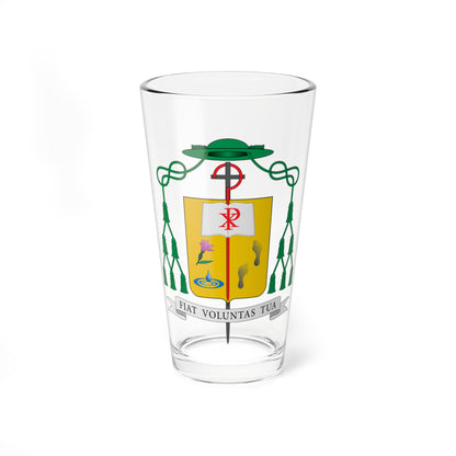 Escudo de Jaime Pedro Kohl (Spain) (Coat of Arms) Pint Glass 16oz