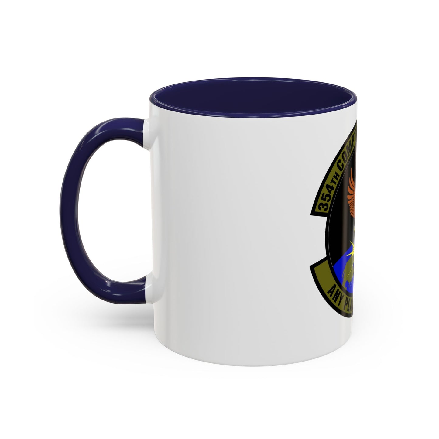 354th Comptroller Squadron (U.S. Air Force) Accent Coffee Mug