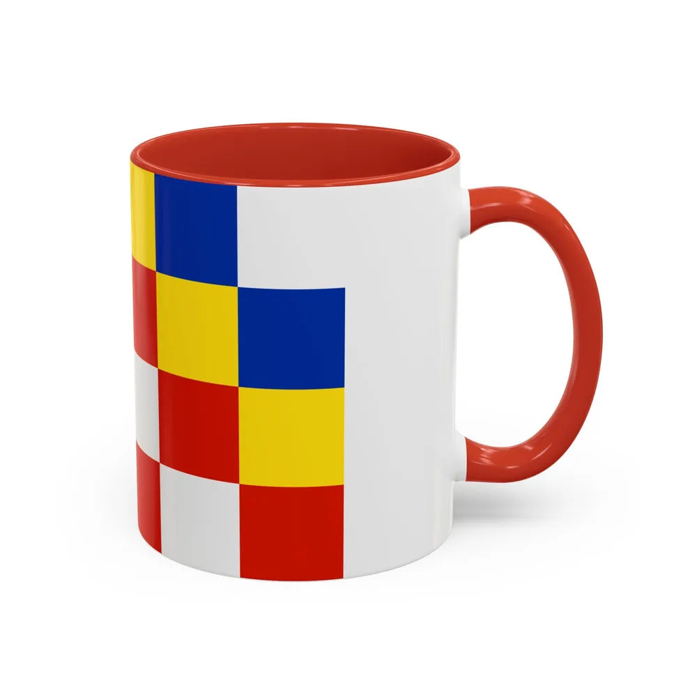 Flag of Antwerp Belgium - Accent Coffee Mug-Go Mug Yourself