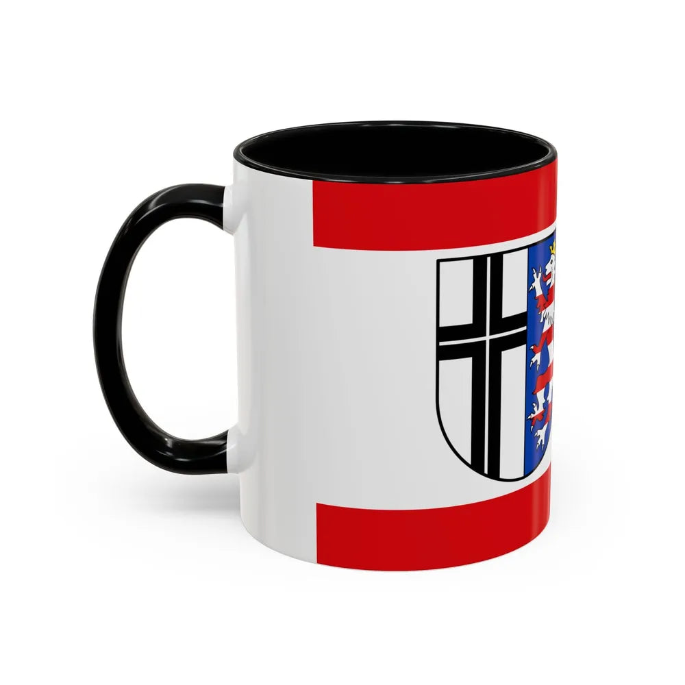 Flag of Fulda Germany - Accent Coffee Mug-Go Mug Yourself