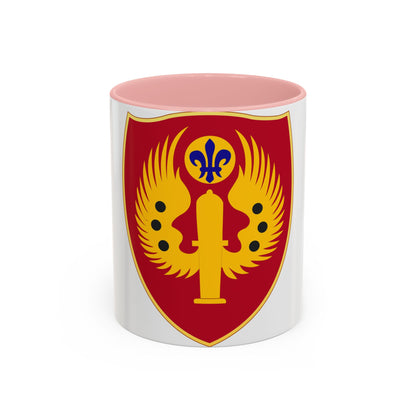 463rd Airborne Field Artillery Battalion (U.S. Army) Accent Coffee Mug