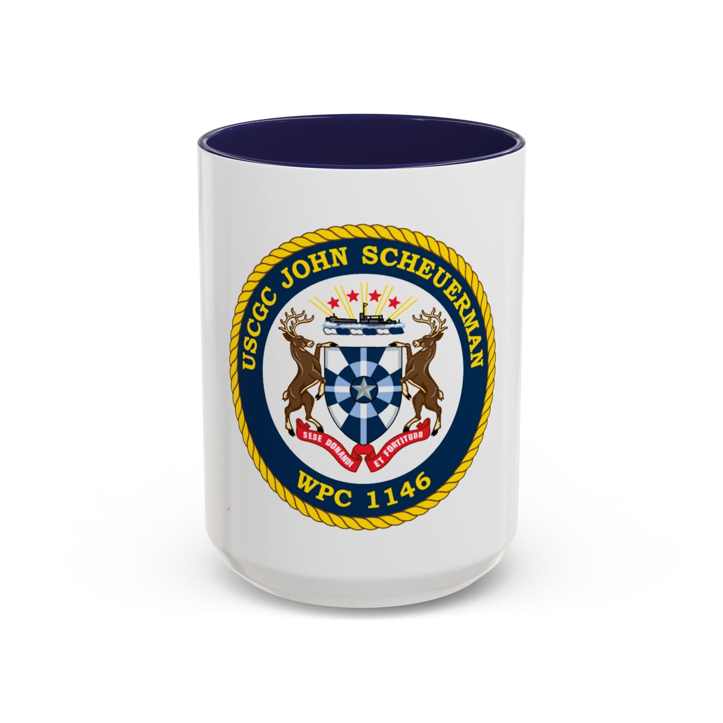 UUSCGC John Scheuerman WPC 1146 (U.S. Coast Guard) Accent Coffee Mug