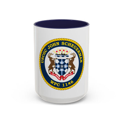 UUSCGC John Scheuerman WPC 1146 (U.S. Coast Guard) Accent Coffee Mug