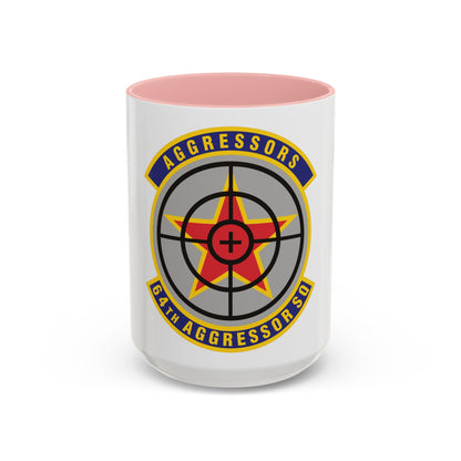 64th Aggressor Squadron (U.S. Air Force) Accent Coffee Mug