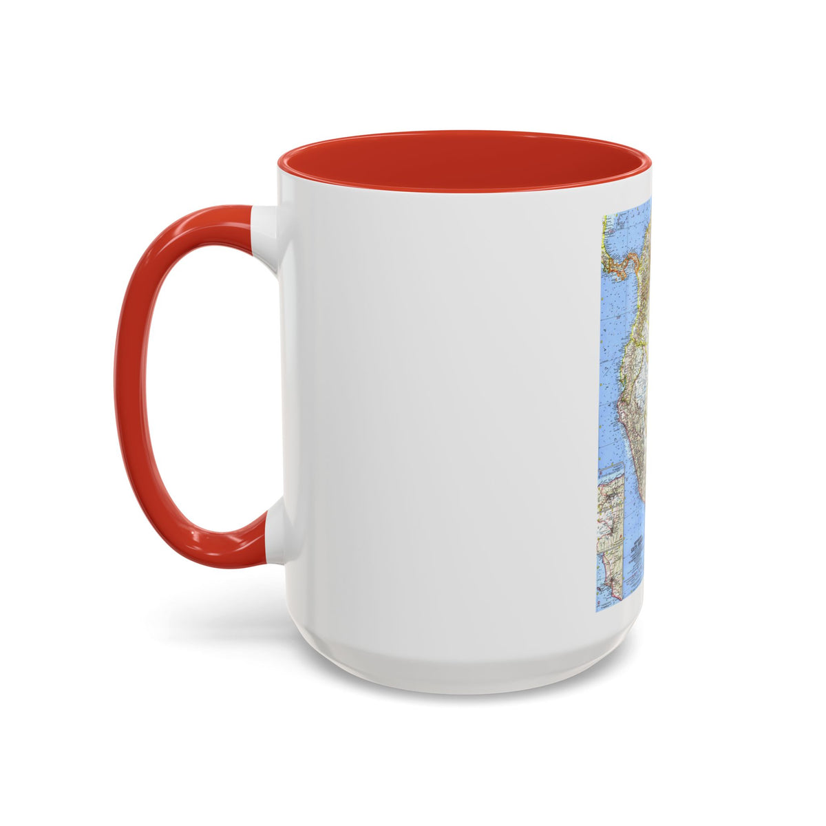 South America - Northwestern (1964) (Map) Accent Coffee Mug