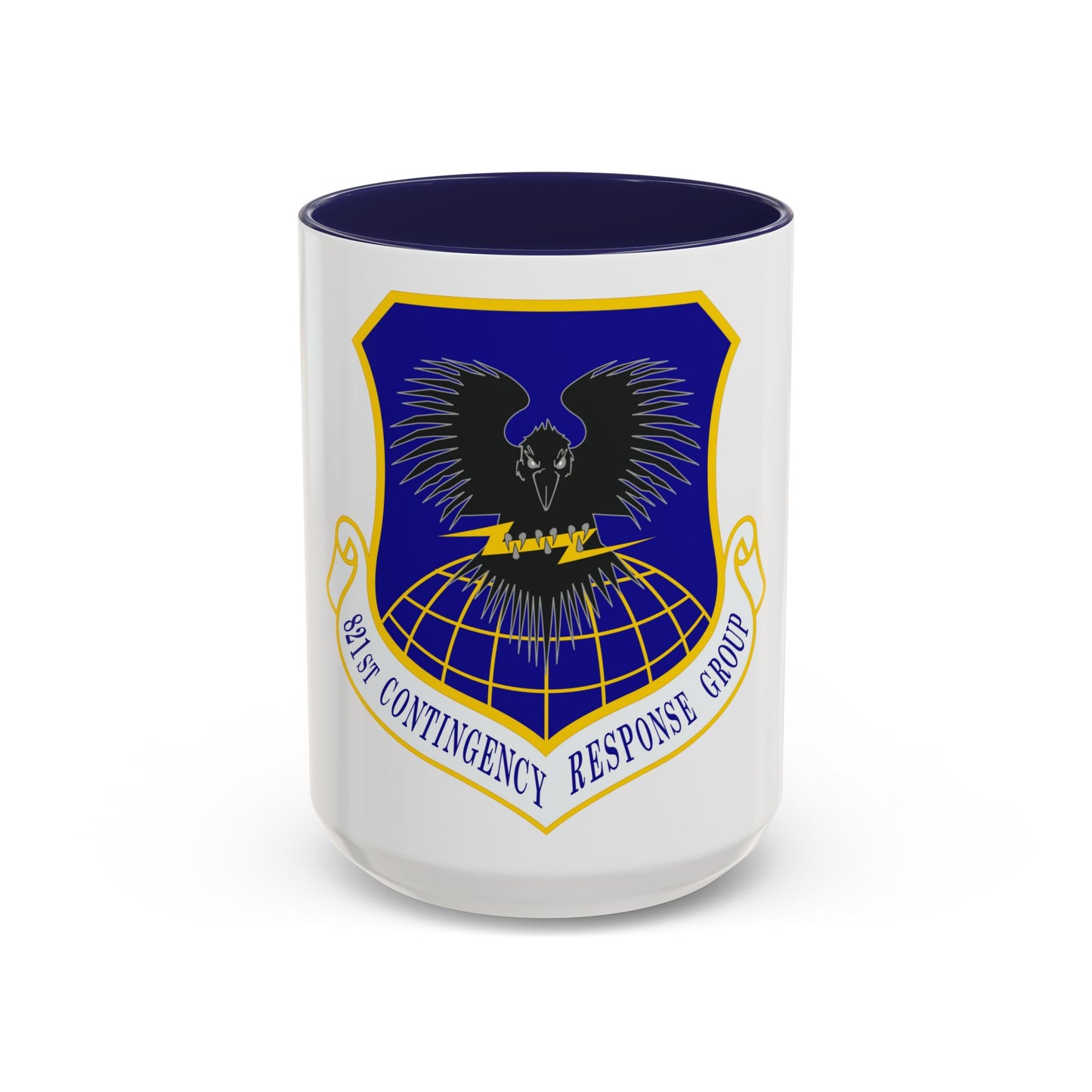 821 Contingency Response Group AMC (U.S. Air Force) Accent Coffee Mug