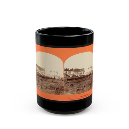 Mounting Guard  001 (U.S. Civil War) Black Coffee Mug