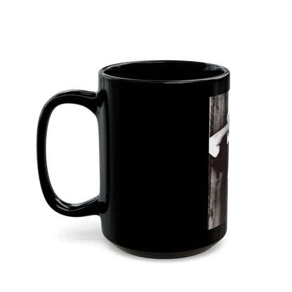 Eve Meyer #60 (Vintage Female Icon) Black Coffee Mug-Go Mug Yourself