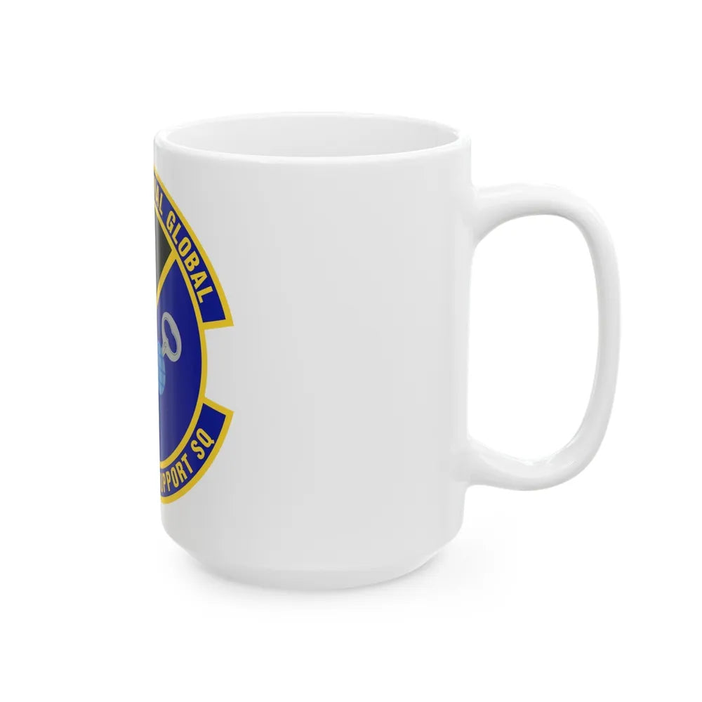 953d Reserve Support Squadron (U.S. Air Force) White Coffee Mug-Go Mug Yourself