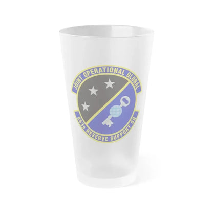 953d Reserve Support Squadron (U.S. Air Force) Frosted Pint Glass 16oz 16oz Frosted - Go Mug Yourself