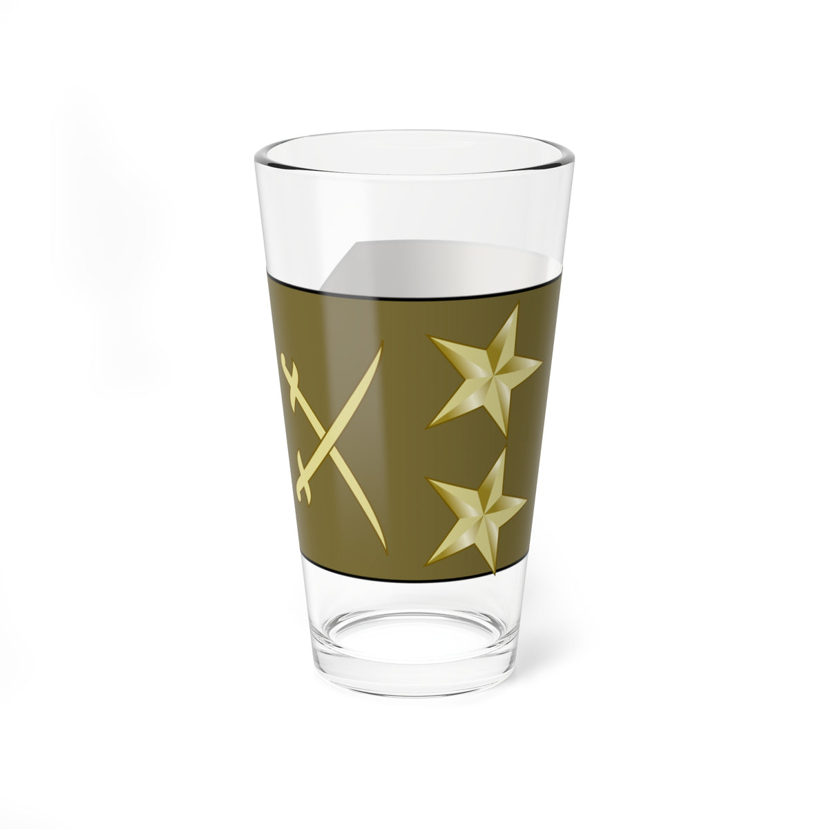 EgyptianArmyInsignia ColonelGeneral rotated (Egypt) (Military Rank) Pint Glass 16oz