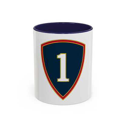 1 Personnel Command 3 (U.S. Army) Accent Coffee Mug