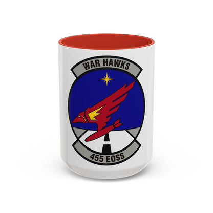 455th Expeditionary Operations Support Squadron (U.S. Air Force) Accent Coffee Mug