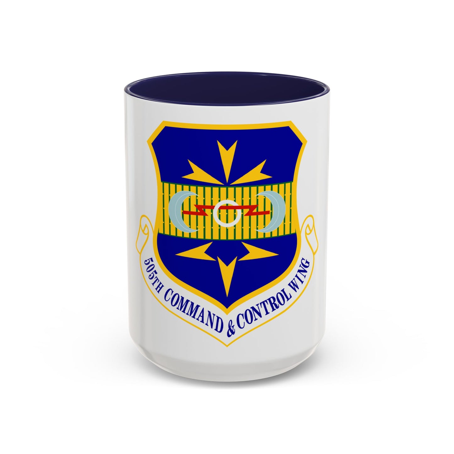 505th Command and Control Wing (U.S. Air Force) Accent Coffee Mug