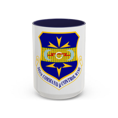 505th Command and Control Wing (U.S. Air Force) Accent Coffee Mug