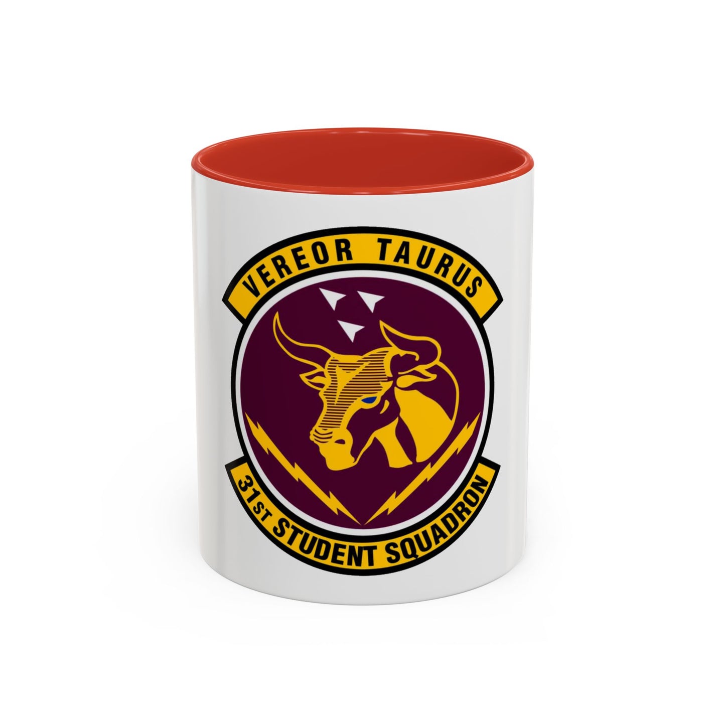 31 Student Sq AETC (U.S. Air Force) Accent Coffee Mug