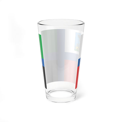 Flag of Belgorod Oblast (Russia) Pint Glass 16oz