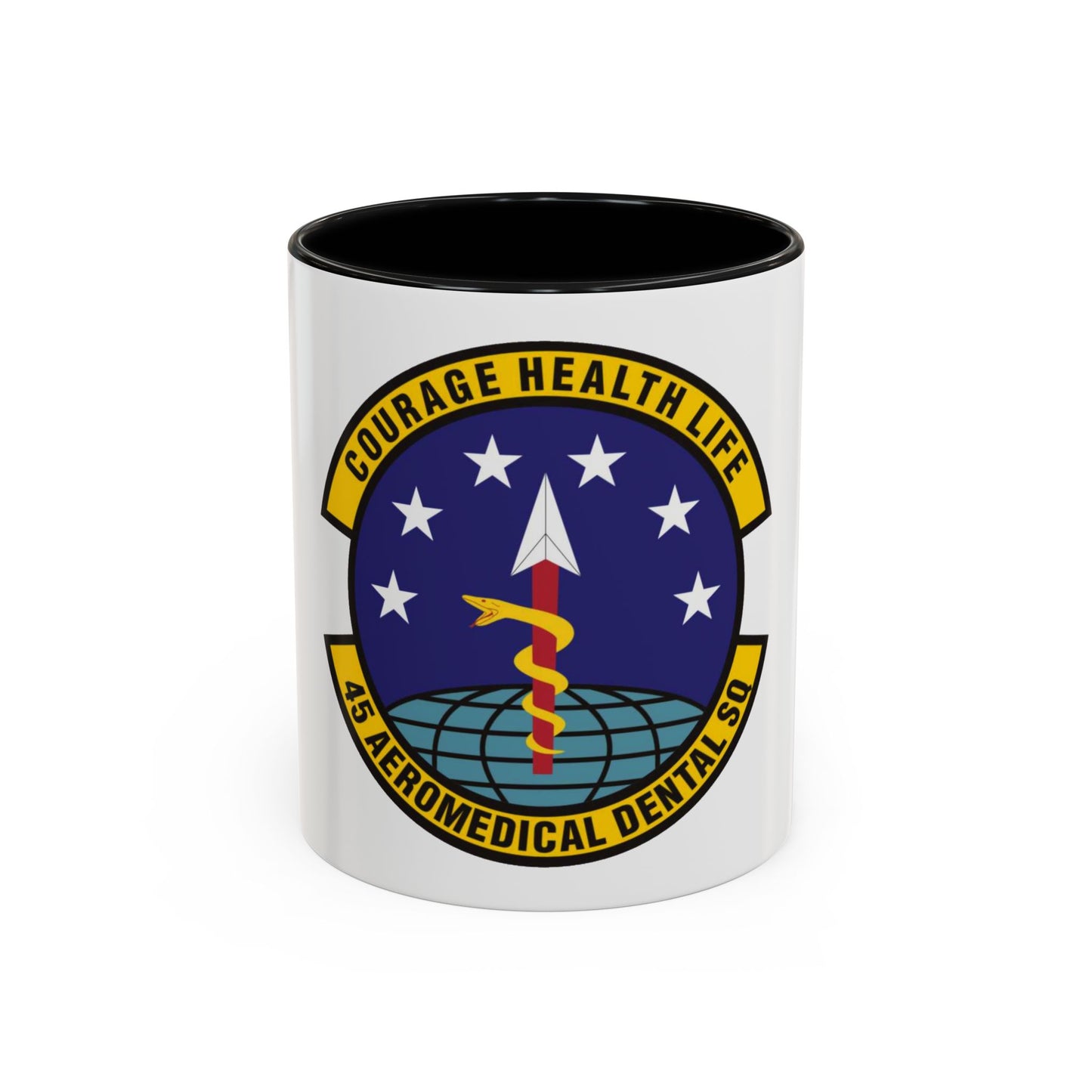 45th Aeromedical Dental Squadron (U.S. Air Force) Accent Coffee Mug