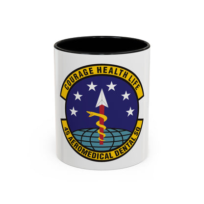 45th Aeromedical Dental Squadron (U.S. Air Force) Accent Coffee Mug