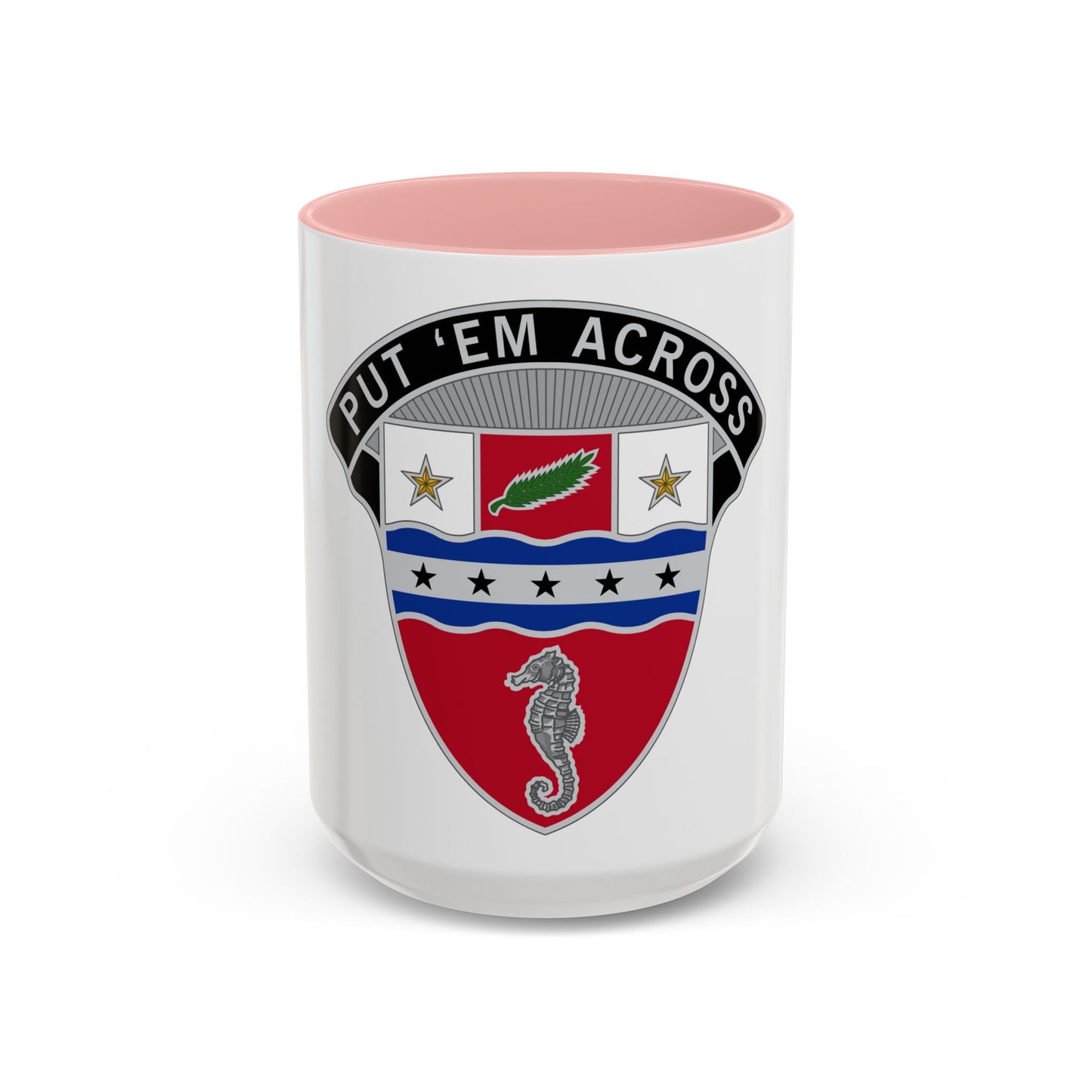 1st Engineer Brigade (U.S. Army) Accent Coffee Mug