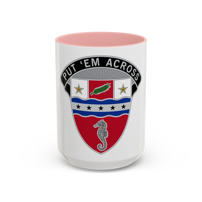 1st Engineer Brigade (U.S. Army) Accent Coffee Mug