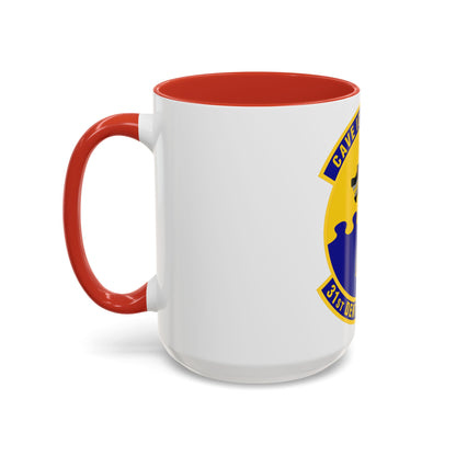 31st Dental Squadron (U.S. Air Force) Accent Coffee Mug