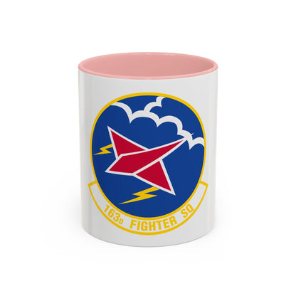 163 Fighter Squadron (U.S. Air Force) Accent Coffee Mug