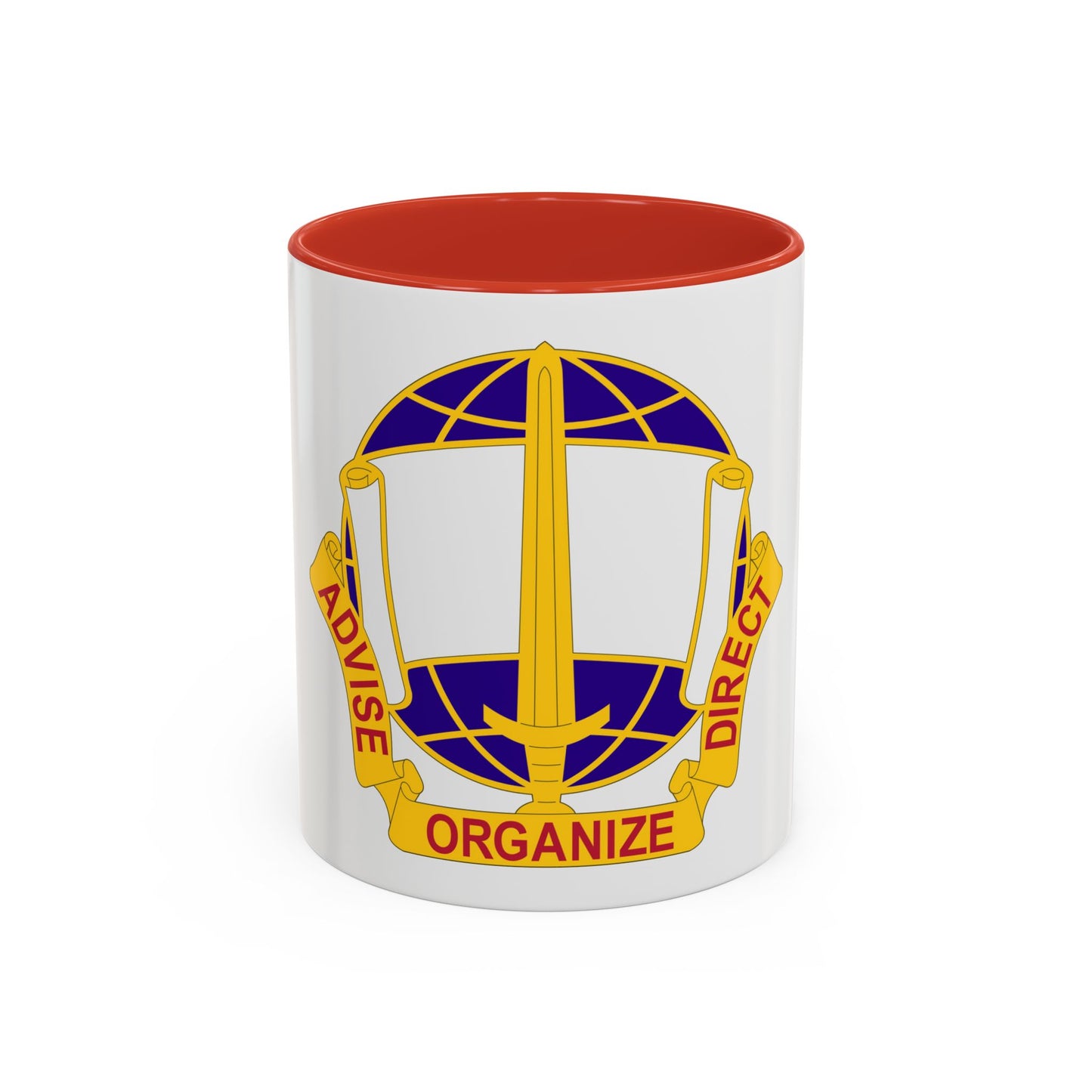 308 Civil Affairs Brigade 2 (U.S. Army) Accent Coffee Mug