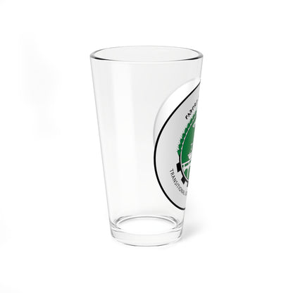 Emblem of Transitional Government of Ethiopia (Ethiopia) (Coat of Arms) Pint Glass 16oz