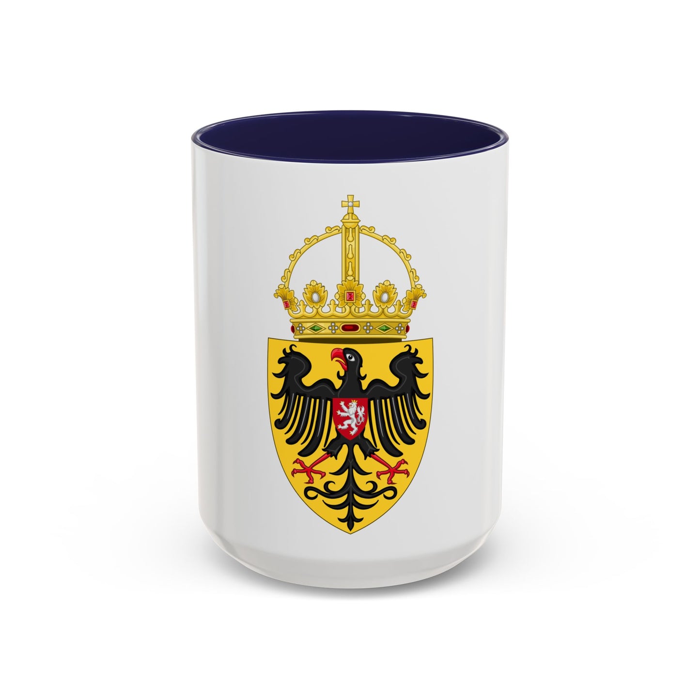 Coat of arms of Charles IV, Holy Roman Emperor - Accent Coffee Mug