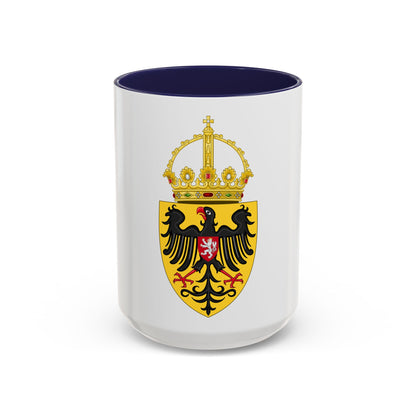 Coat of arms of Charles IV, Holy Roman Emperor - Accent Coffee Mug