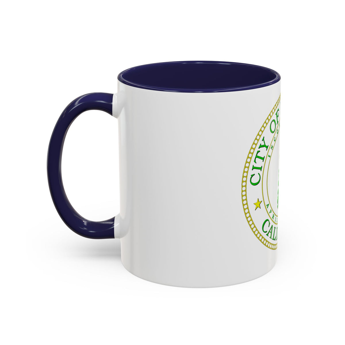 Seal of Palo Alto California - Accent Coffee Mug
