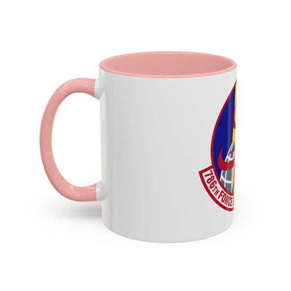 786th Force Support Squadron (U.S. Air Force) Accent Coffee Mug