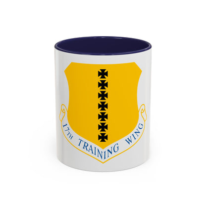17th Training Wing (U.S. Air Force) Accent Coffee Mug