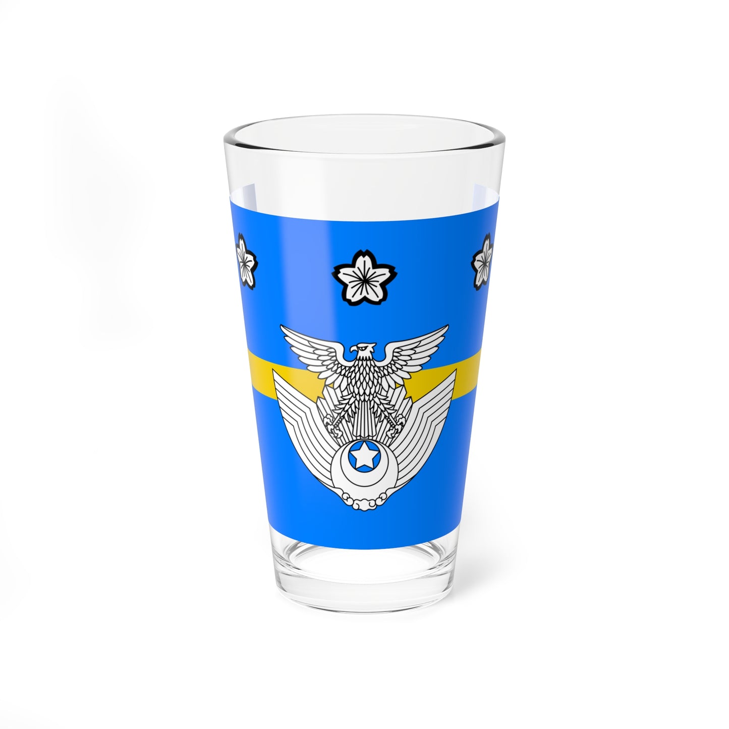 Flag of the Lieutenent General of the Air Self Defense Force Japan (Japan) Pint Glass 16oz