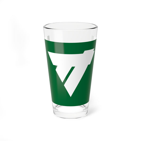 Flag of Ogata Akita (Japan) Pint Glass 16oz