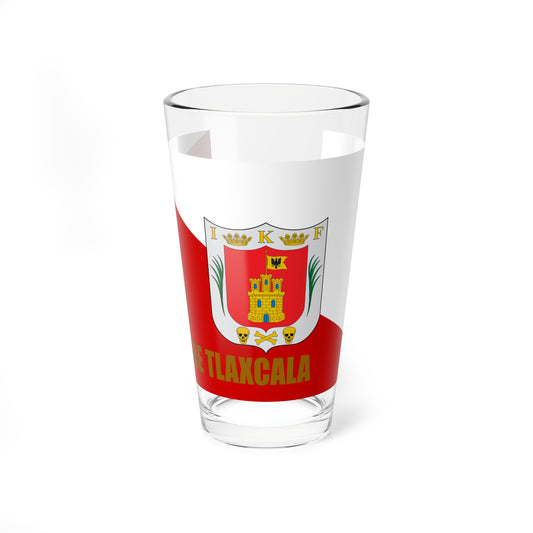 Flag of Tlaxcala (Mexico) Pint Glass 16oz