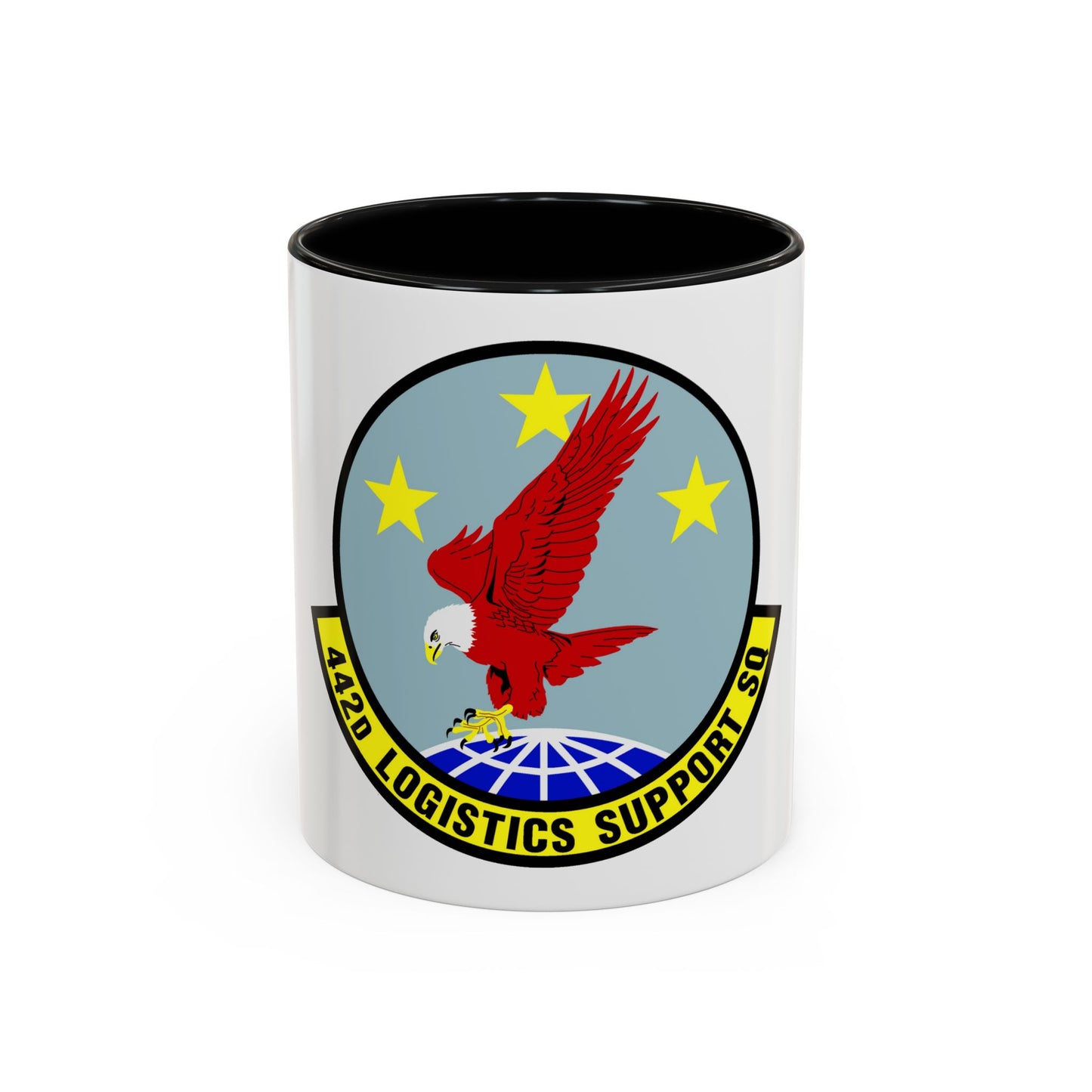 442d Logistics Support Squadron (U.S. Air Force) Accent Coffee Mug