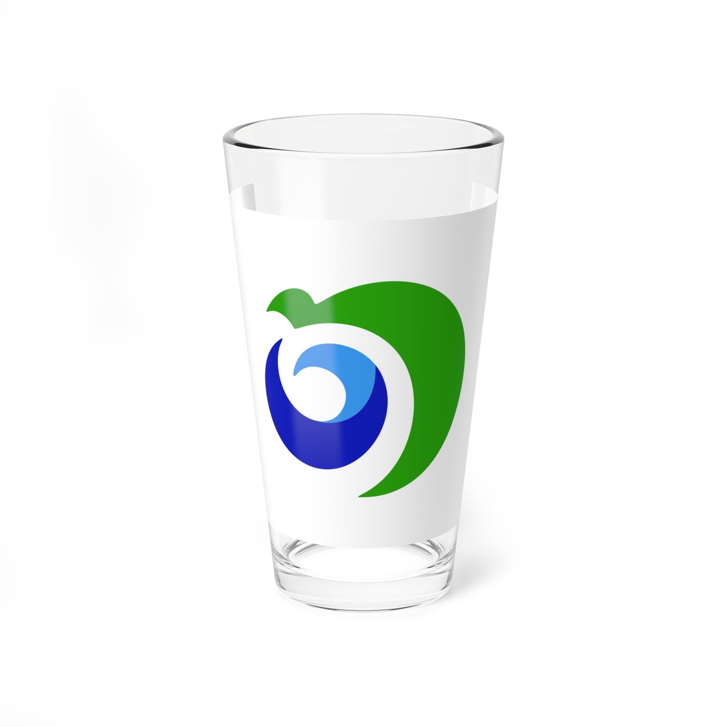 Flag of Noshiro Akita (Japan) Pint Glass 16oz