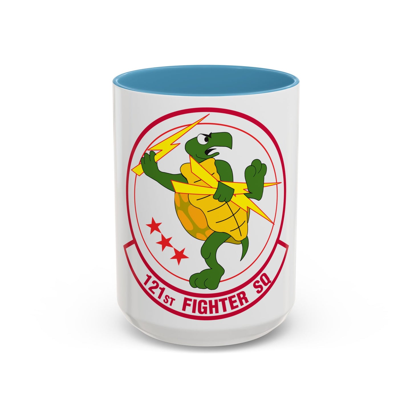 121 Fighter Squadron (U.S. Air Force) Accent Coffee Mug