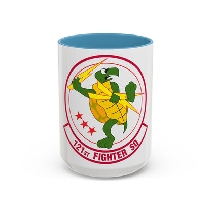 121 Fighter Squadron (U.S. Air Force) Accent Coffee Mug