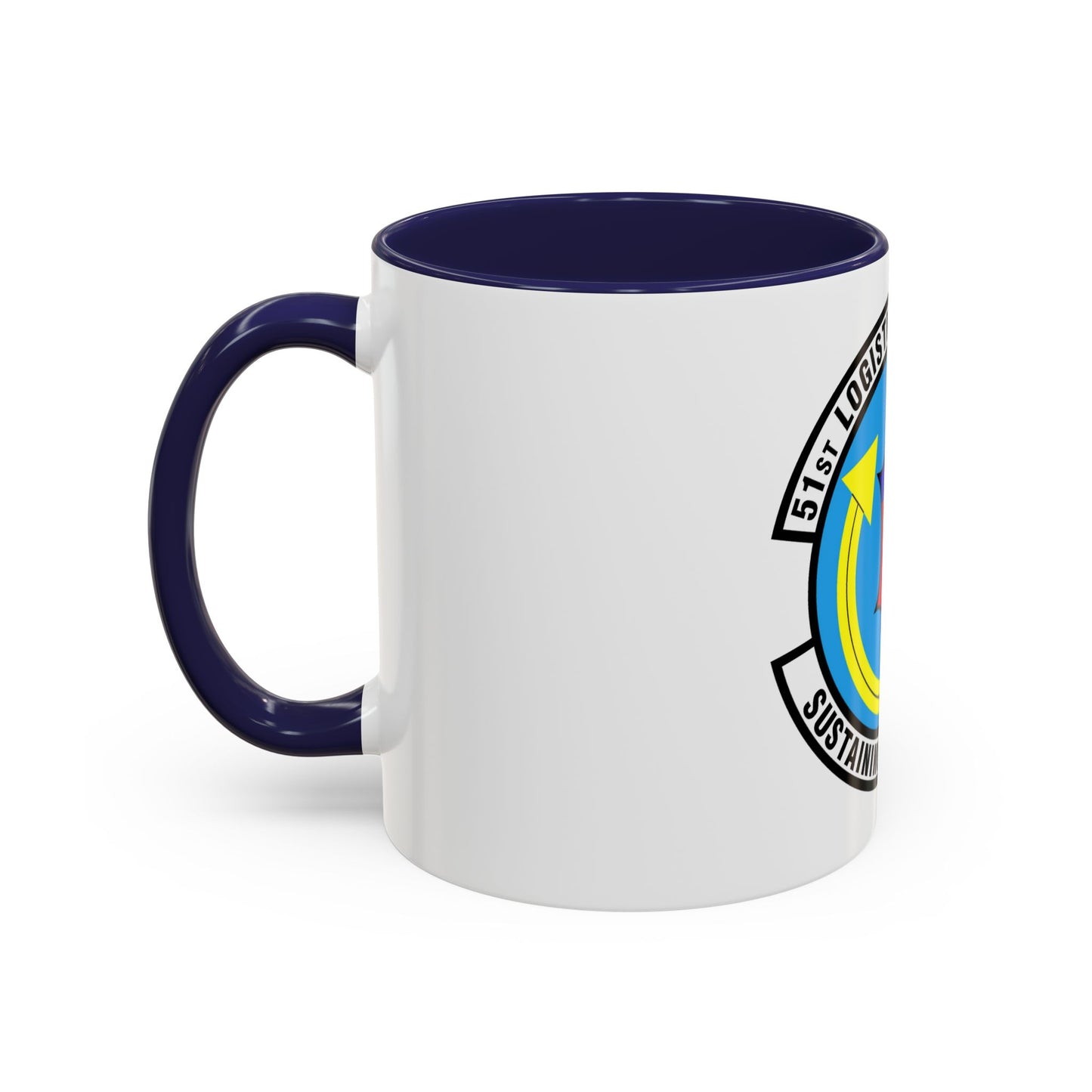51st Logistics Support Squadron (U.S. Air Force) Accent Coffee Mug
