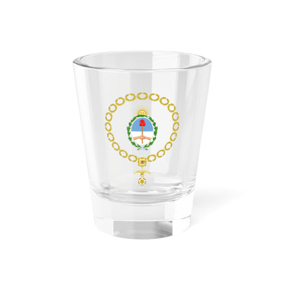 Generic Coat of Arms of the President of Argentina Chilean Order of Merit (Argentina) (Coat of Arms) Shot Glass 1.5oz