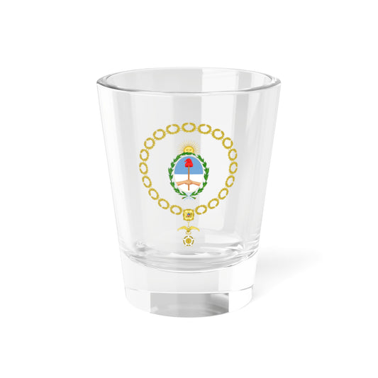 Generic Coat of Arms of the President of Argentina Chilean Order of Merit (Argentina) (Coat of Arms) Shot Glass 1.5oz