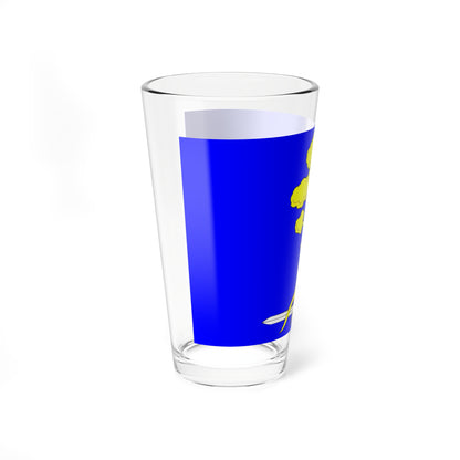 Flag Sertolovo Leningrad oblast (Russia) Pint Glass 16oz