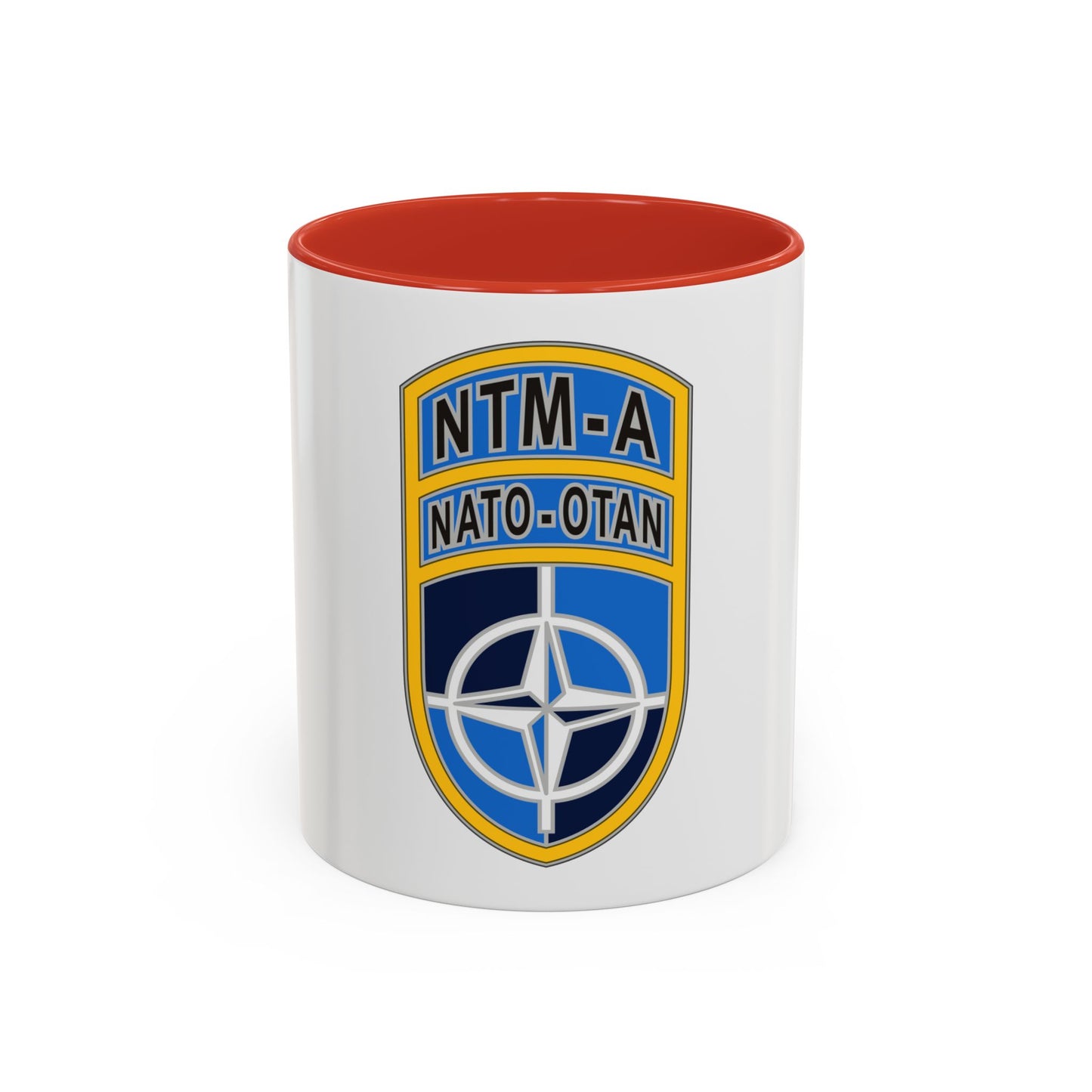 NATO Training MissionAfghanistan (U.S. Army) Accent Coffee Mug