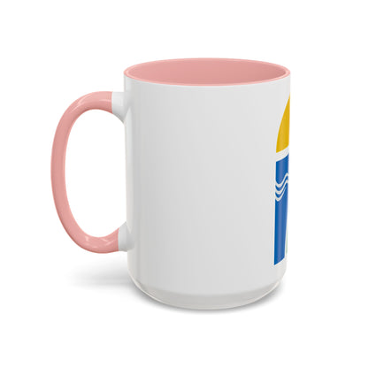 Coat of arms of Canelones Department - Accent Coffee Mug